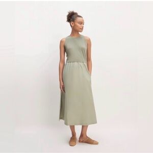 Everlane the Supima High Neck Jersey Dress